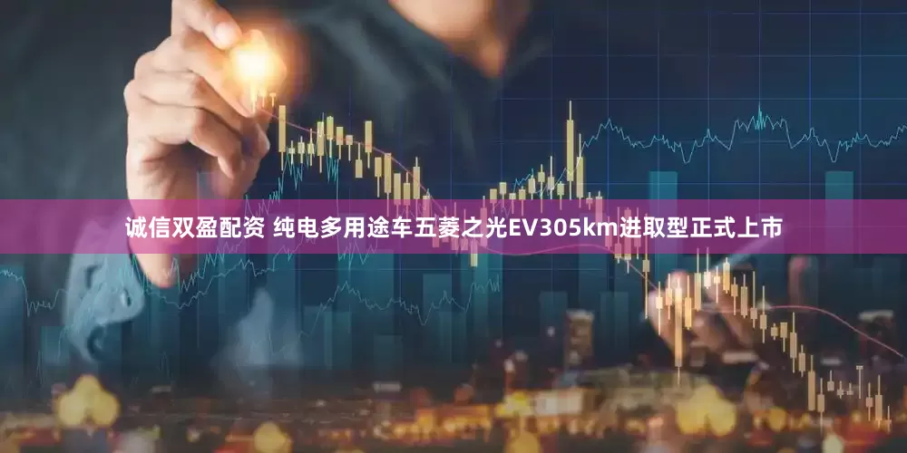 诚信双盈配资 纯电多用途车五菱之光EV305km进取型正式上市