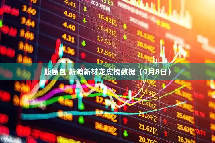 股腰包 新瀚新材龙虎榜数据（9月8日）